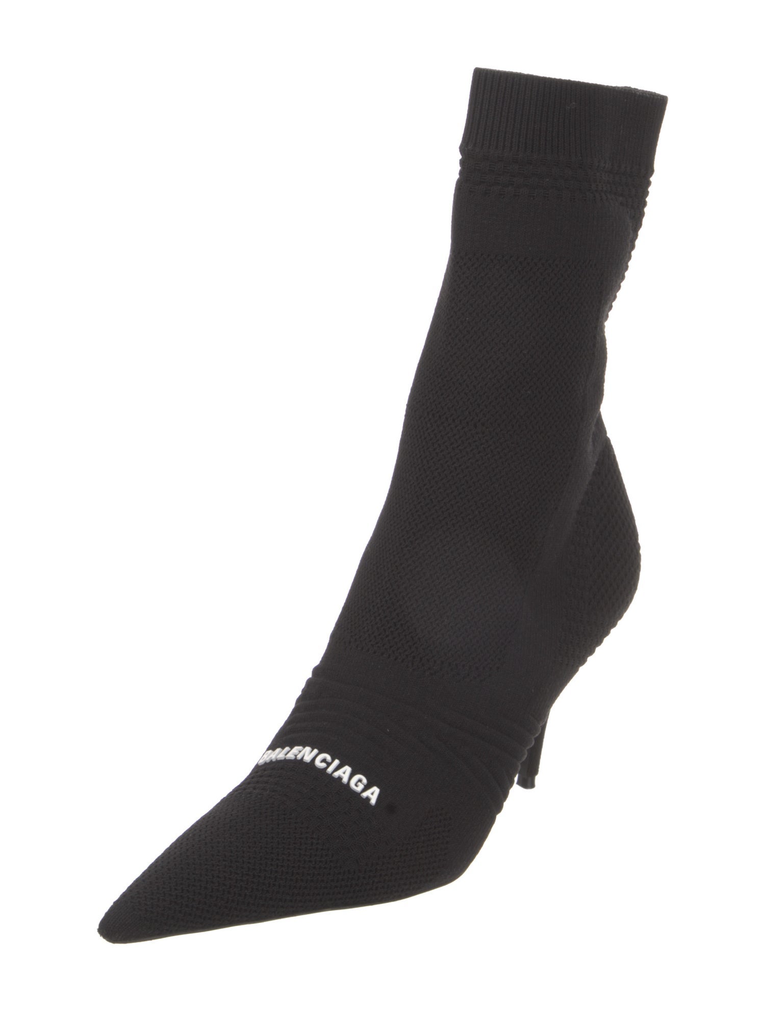 Balenciaga Graphic Print Sock Boots