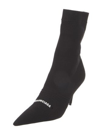 Balenciaga Graphic Print Sock Boots