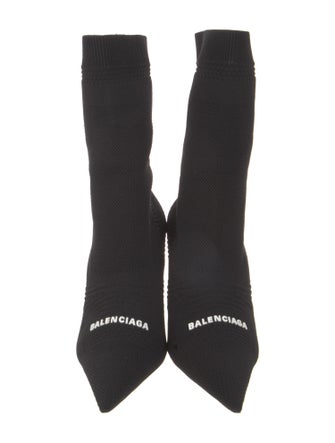 Balenciaga Graphic Print Sock Boots