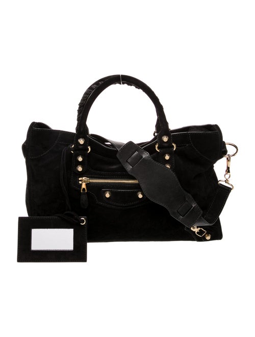 Balenciaga Suede Motocross Classic City