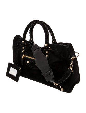 Balenciaga Suede Motocross Classic City