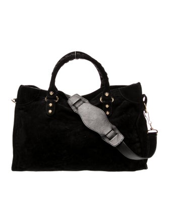 Balenciaga Suede Motocross Classic City