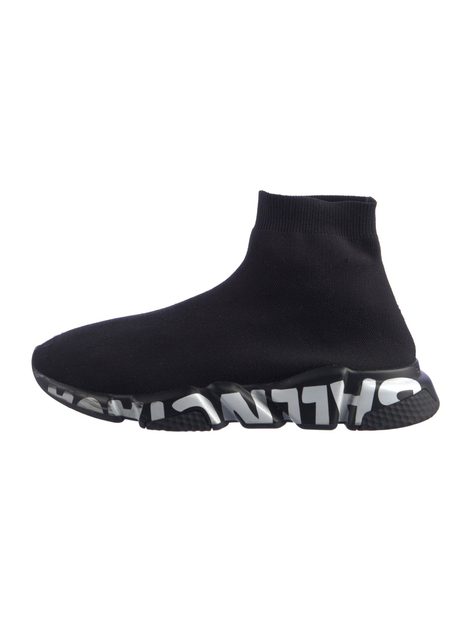 Balenciaga Speed Graffiti Trainer Sock Sneakers