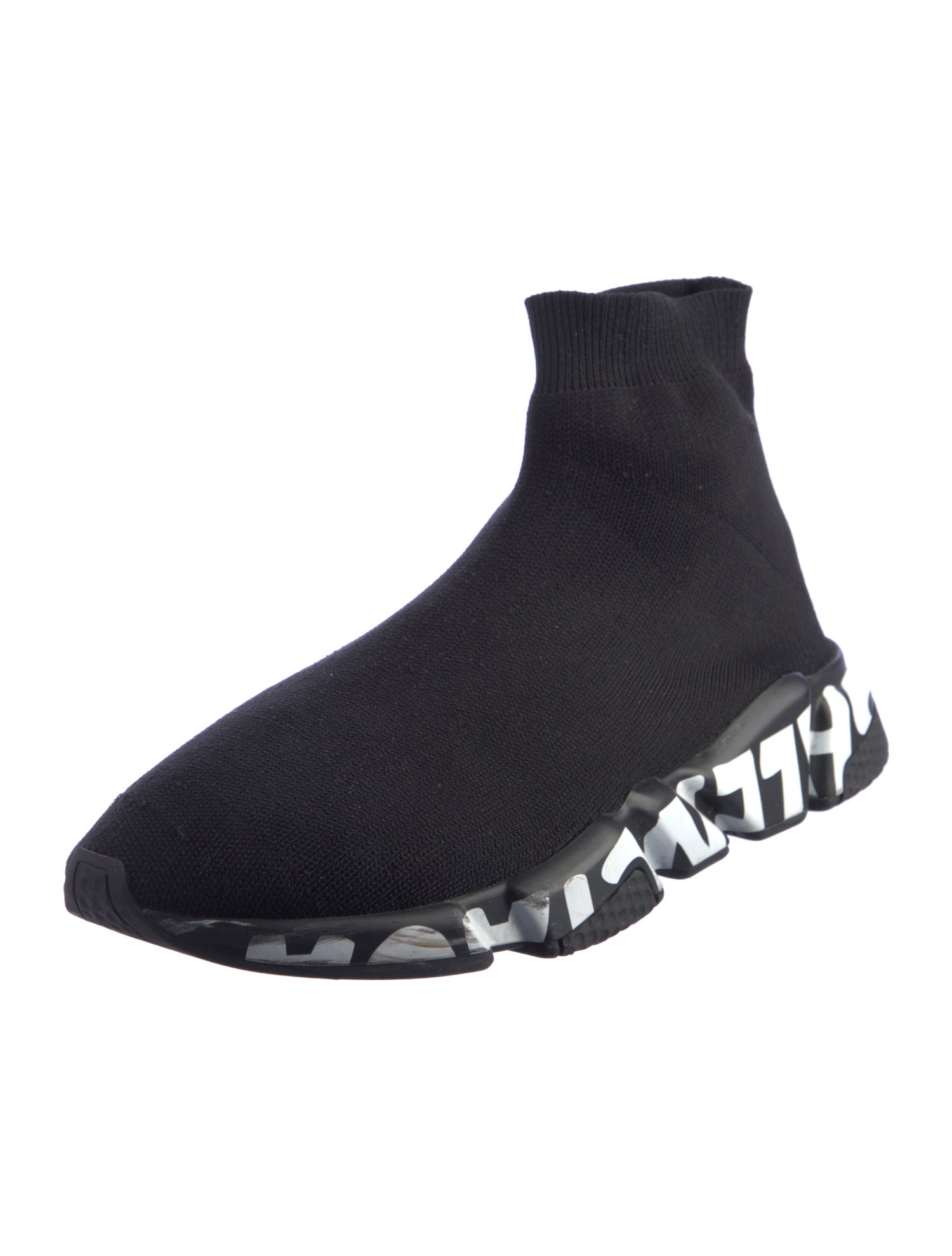 Balenciaga Speed Graffiti Trainer Sock Sneakers