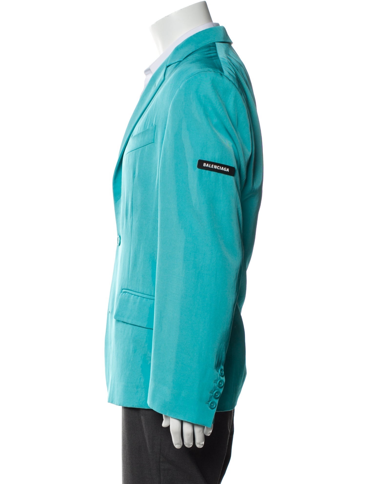 Balenciaga 2022 Signature Logo Blazer