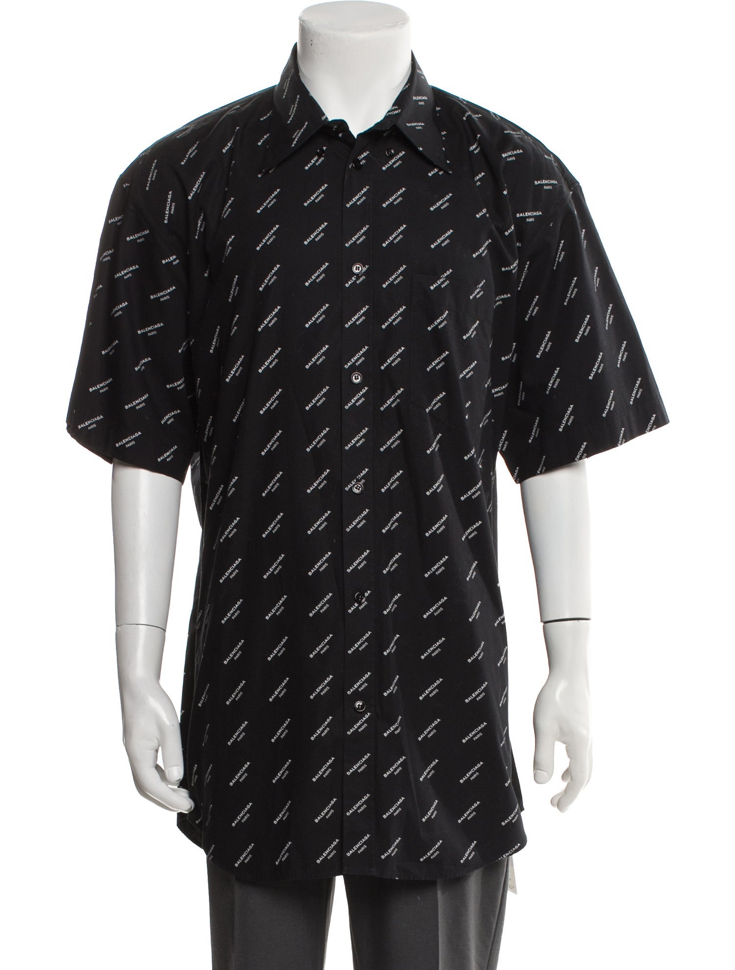 Balenciaga 2017-2018 Printed Shirt