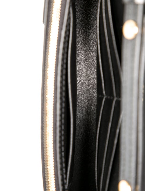 Balenciaga Leather Hourglass Wallet on a Chain 2022