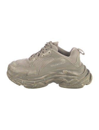 Balenciaga Leather Chunky Sneakers