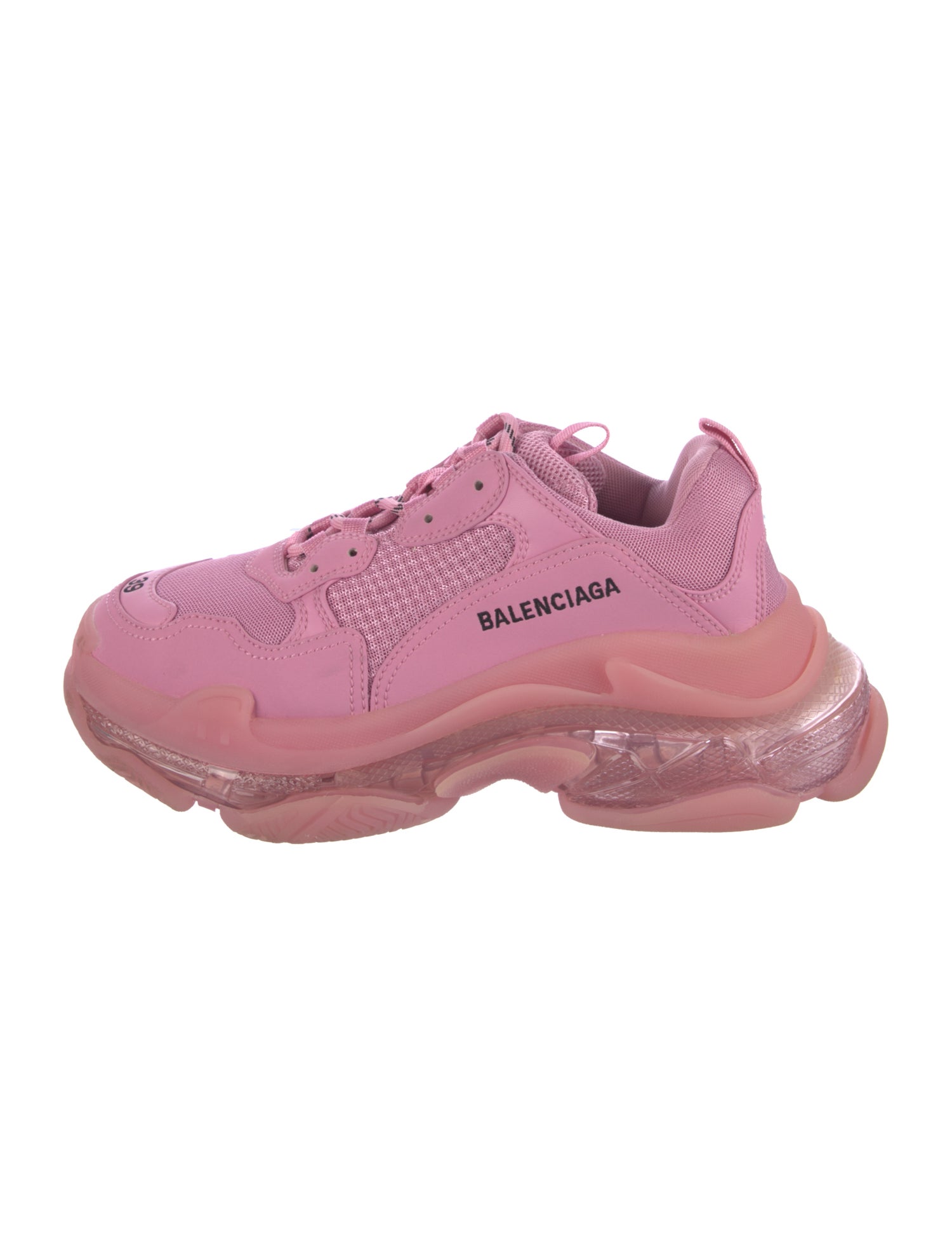 Balenciaga Triple S Clear Sole Chunky Sneakers