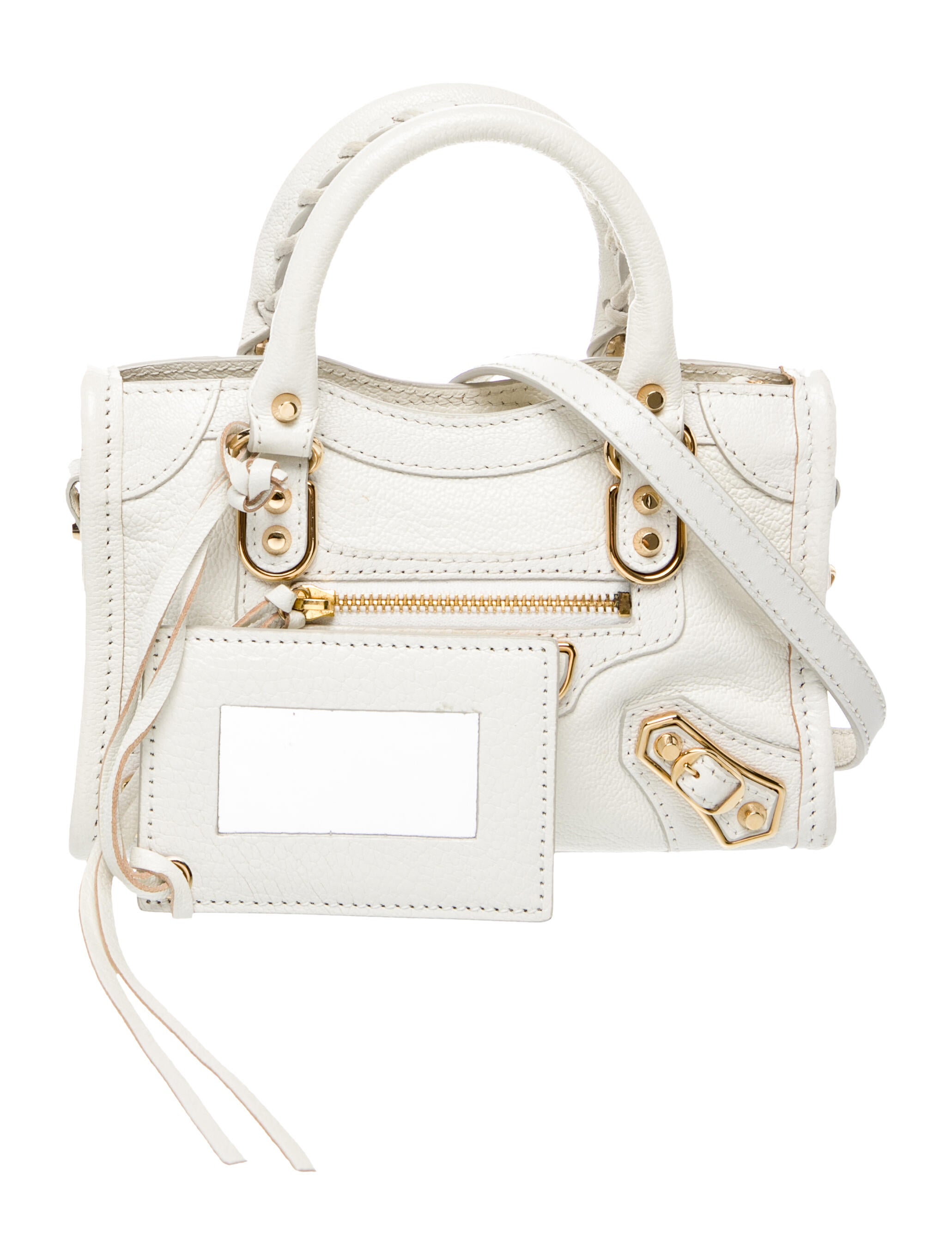 Balenciaga Leather Motocross City Giant Mini