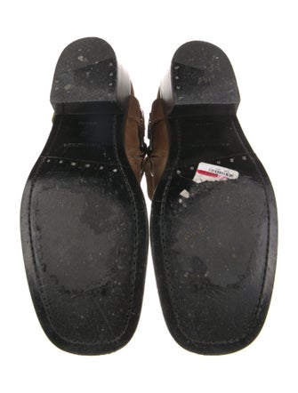 Balenciaga Suede Studded Accents Boots