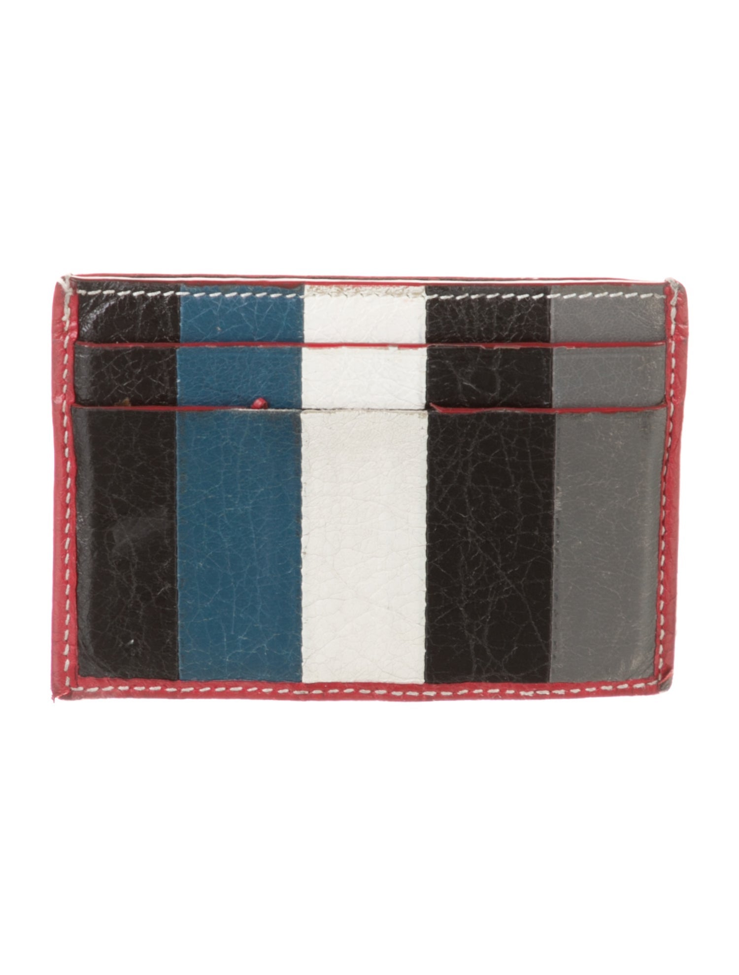 Balenciaga Bazar Leather Card Holder