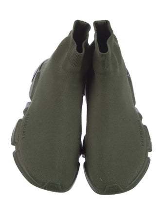 Balenciaga Speed Trainer Clear Sole Sock Sneakers