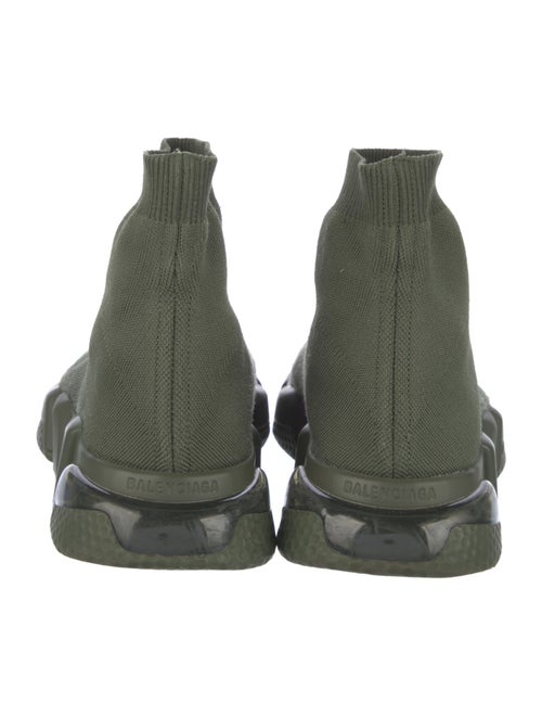 Balenciaga Speed Trainer Clear Sole Sock Sneakers