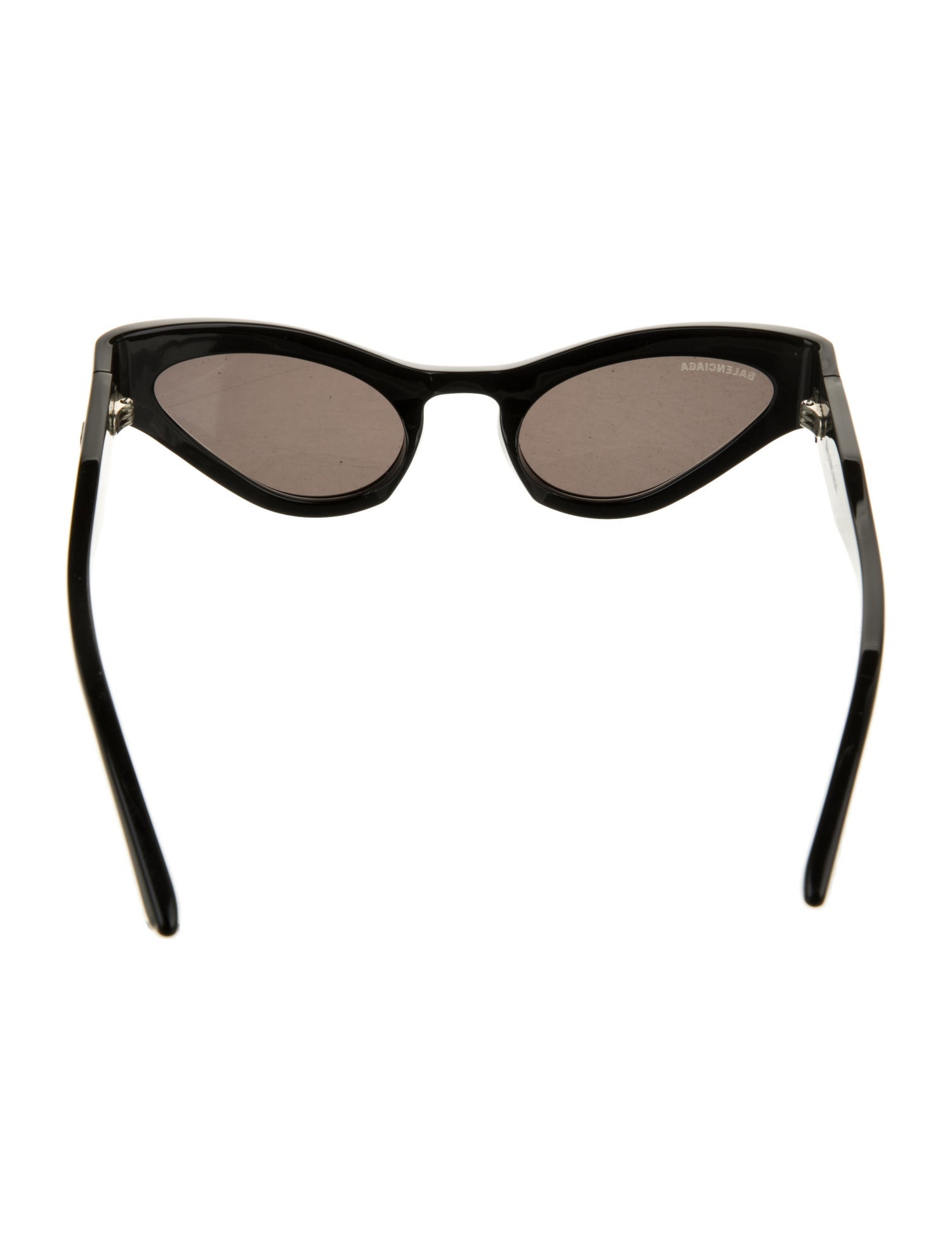 Balenciaga Cat-Eye Mirrored Sunglasses