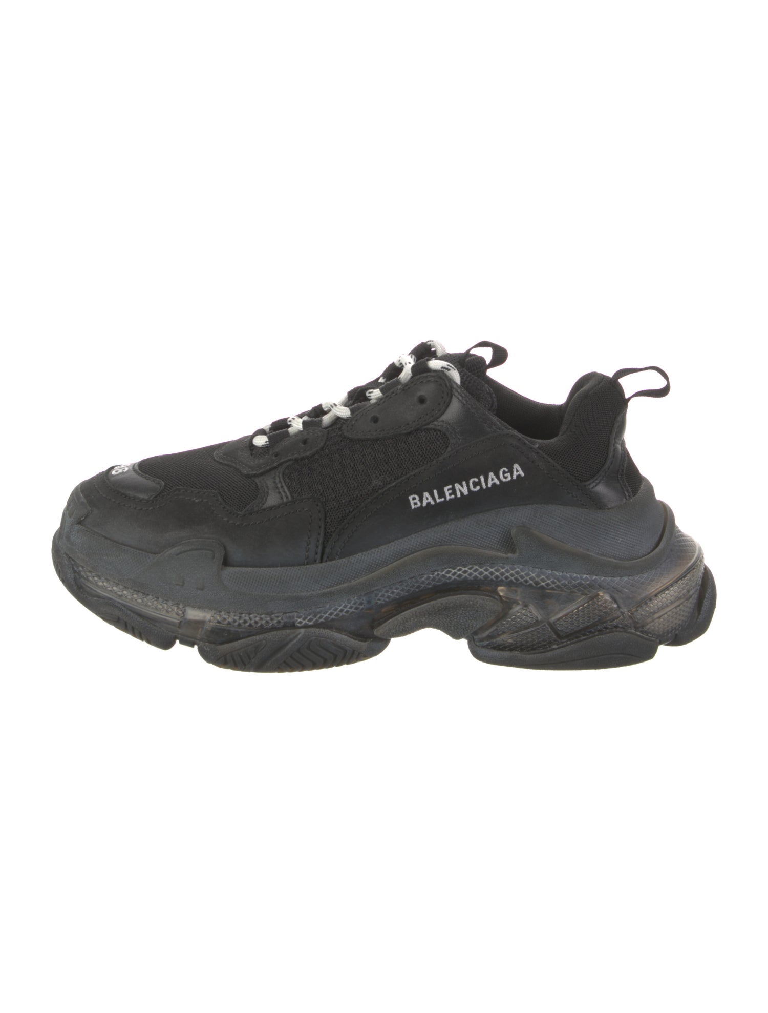 Balenciaga Triple S Clear Sole Chunky Sneakers