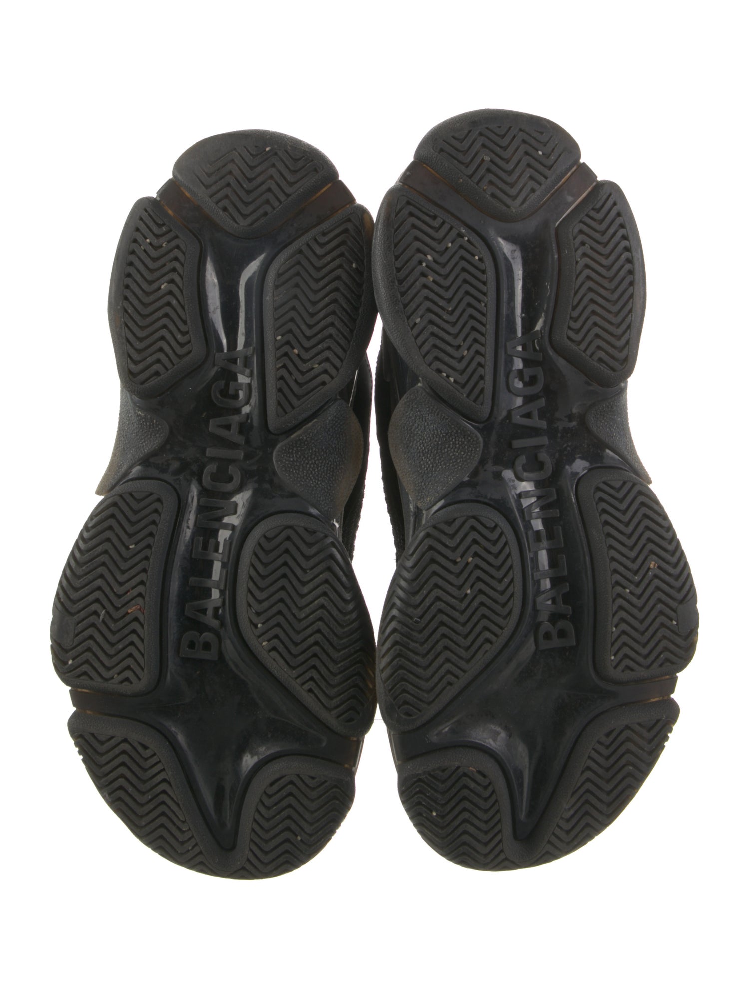 Balenciaga Triple S Clear Sole Chunky Sneakers