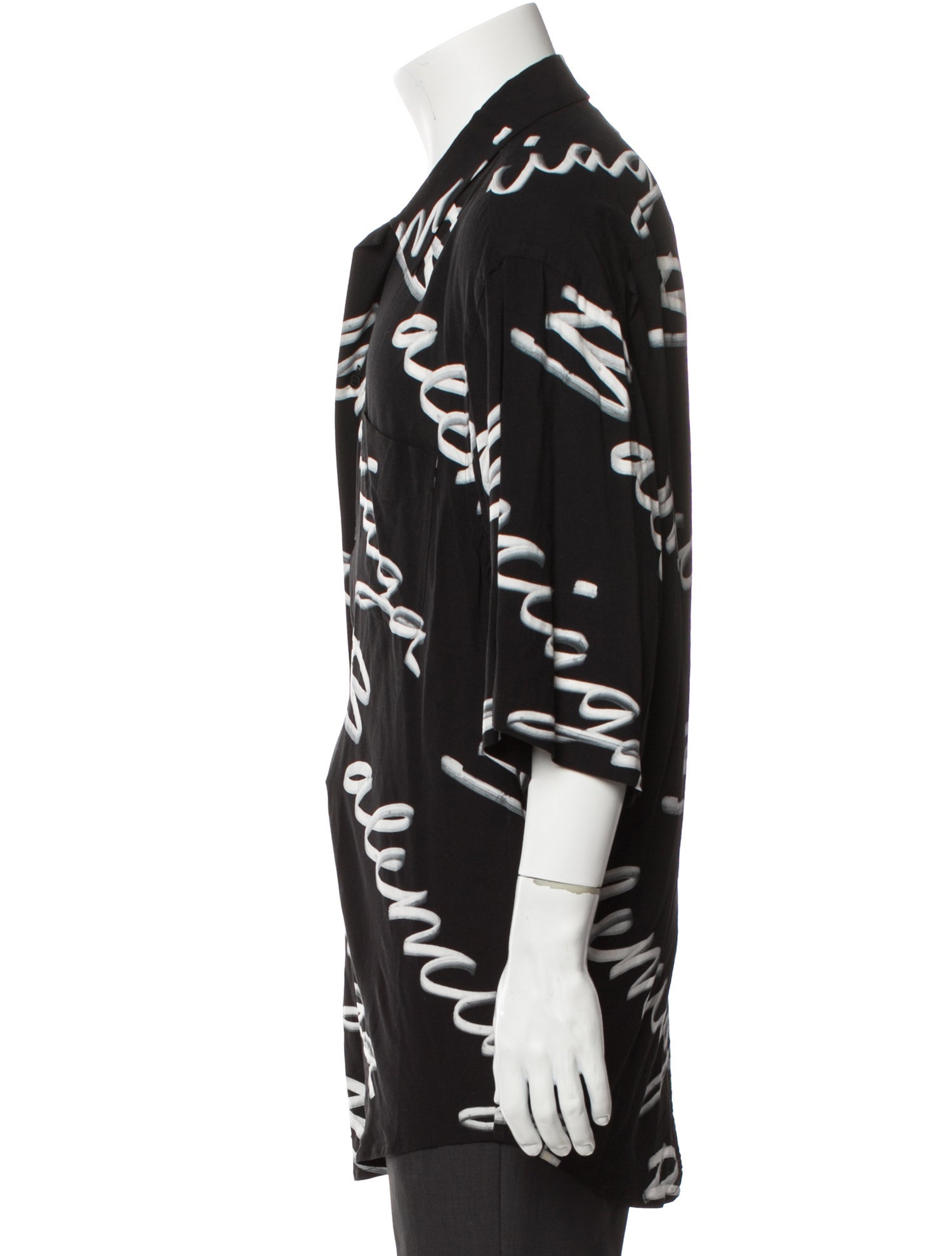 Balenciaga 2022 Signature Logo Shirt