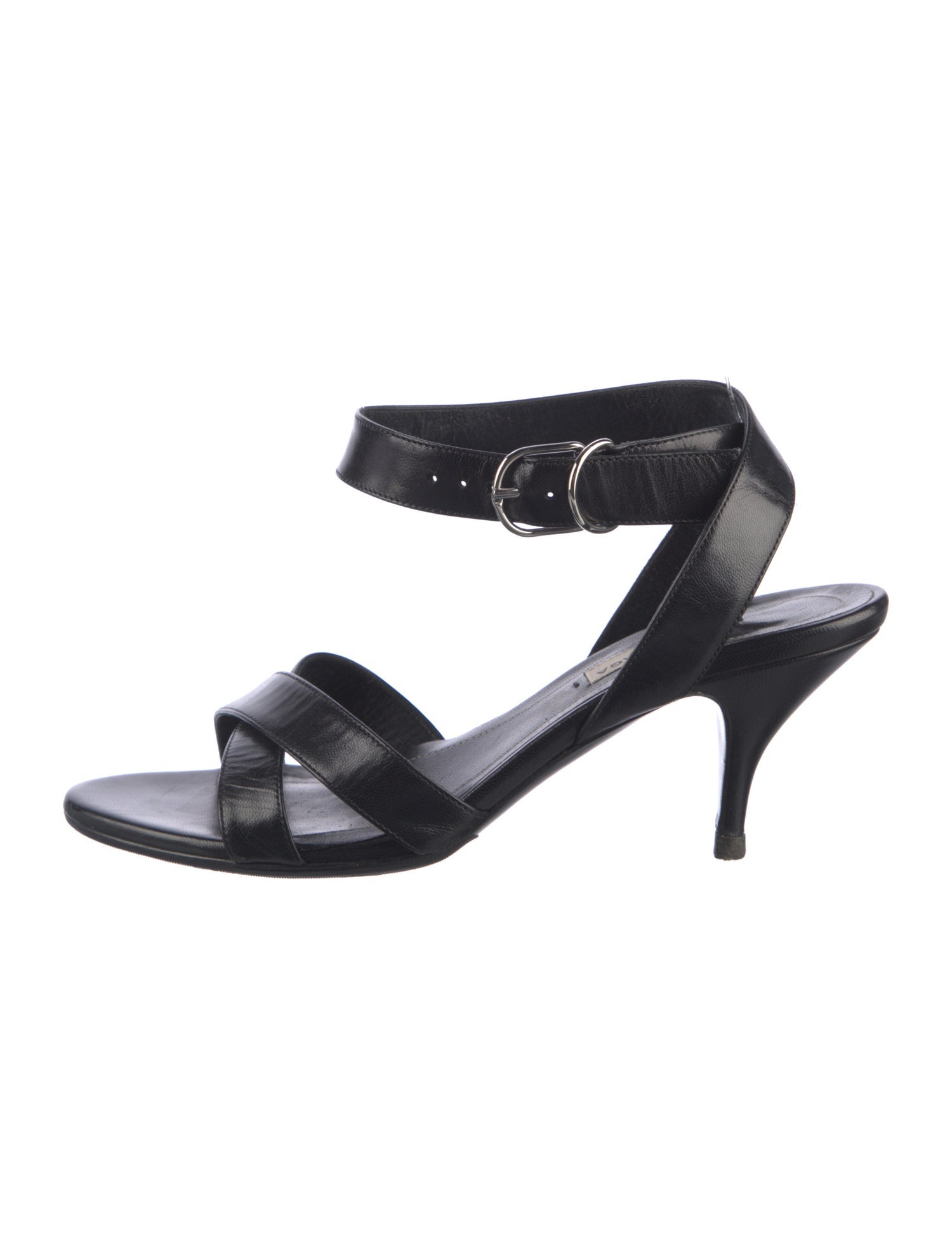 Balenciaga Leather Slingback Pumps