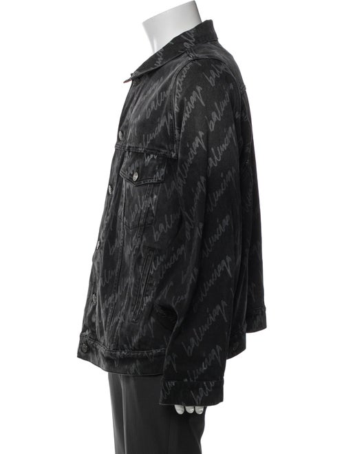 Balenciaga 2021 'Script' Trucker Jacket