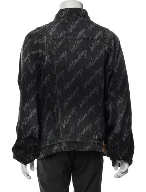 Balenciaga 2021 'Script' Trucker Jacket