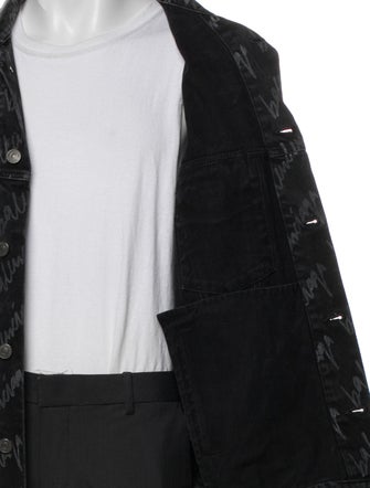 Balenciaga 2021 'Script' Trucker Jacket
