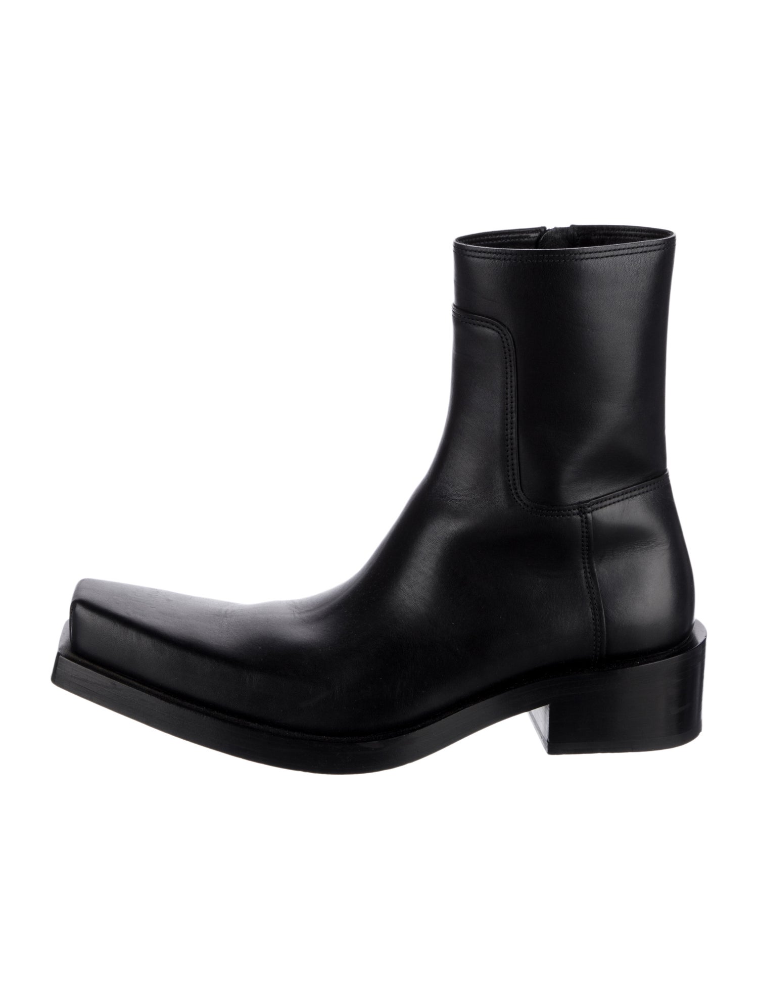 M雅M Maison Margiela 2009 Speed Bike Leather Sneakers - Black