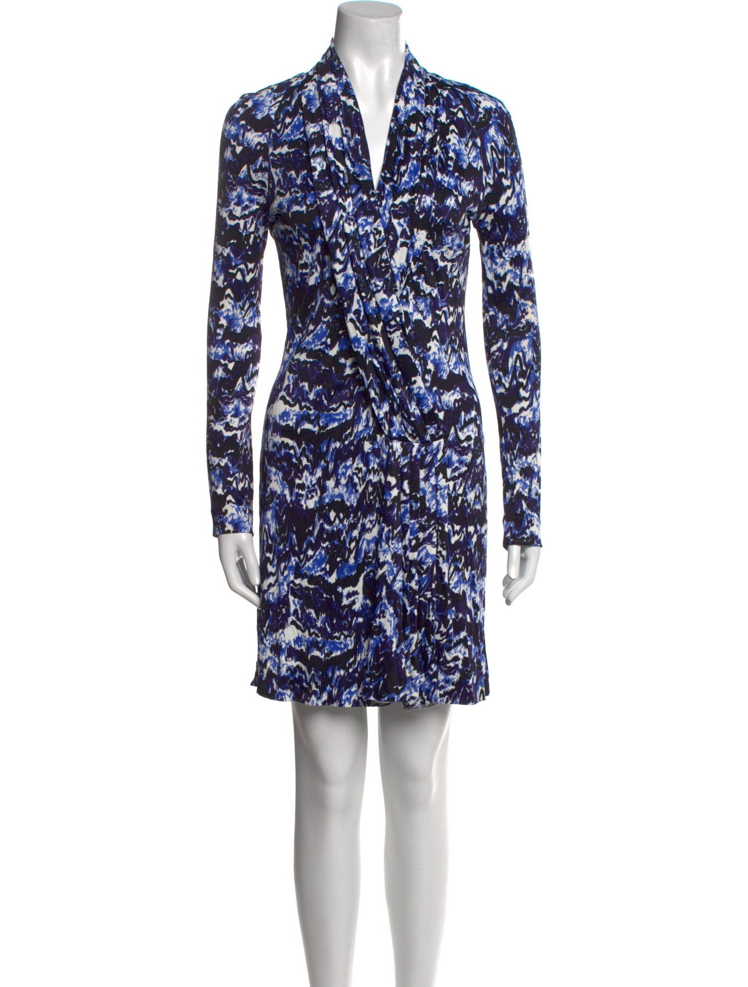 Balenciaga Printed Mini Dress
