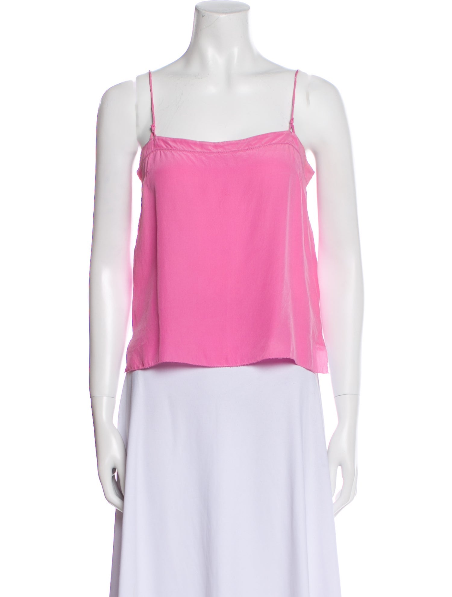 Balenciaga 2007 Silk Crop Top