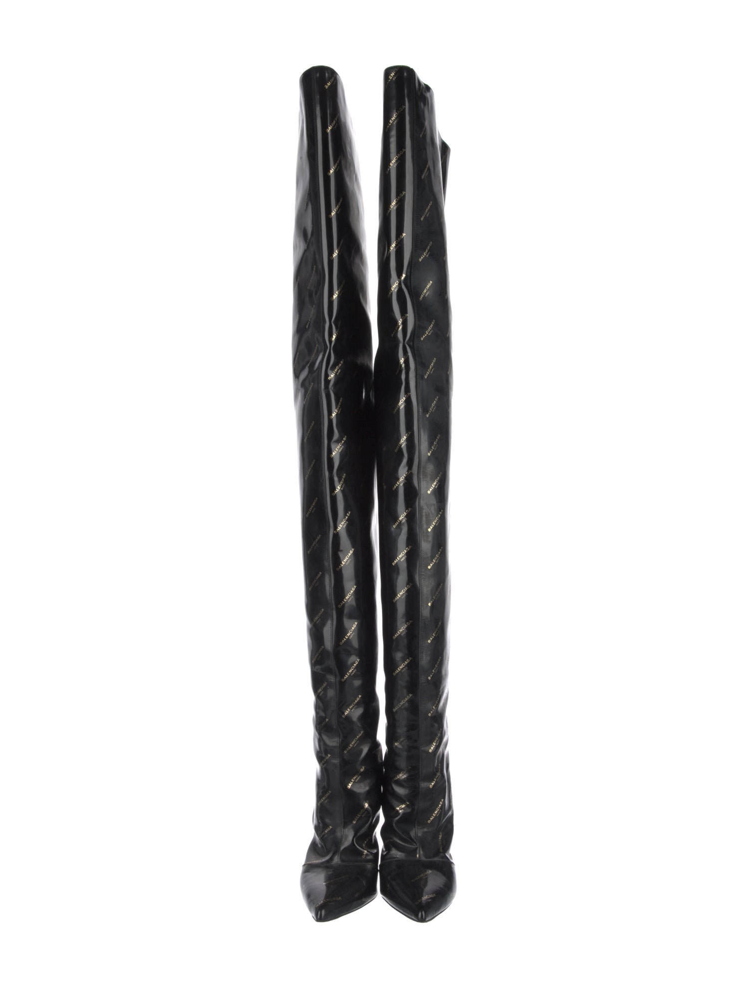 Balenciaga Patent Leather Boots