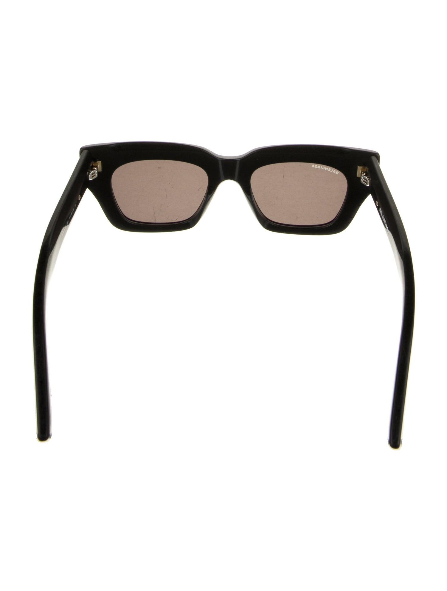 Balenciaga Square Tinted Sunglasses