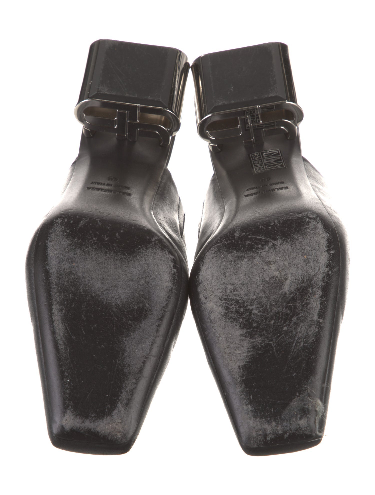 Balenciaga Leather Mules