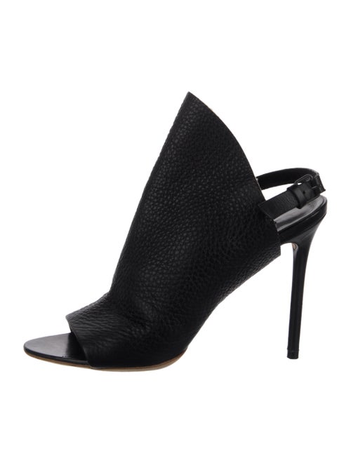 Balenciaga Leather Slingback Pumps