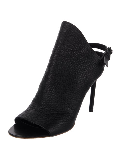 Balenciaga Leather Slingback Pumps