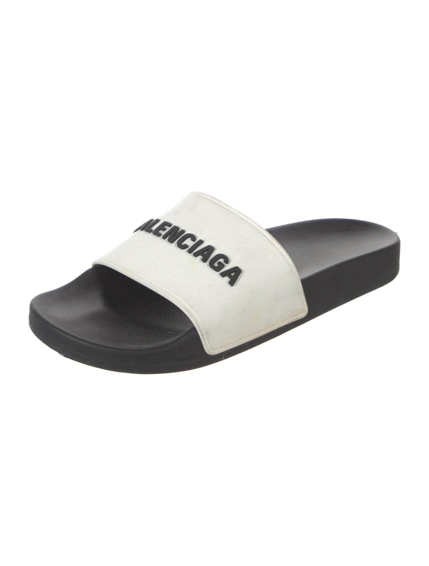 Balenciaga Rubber Printed Slides