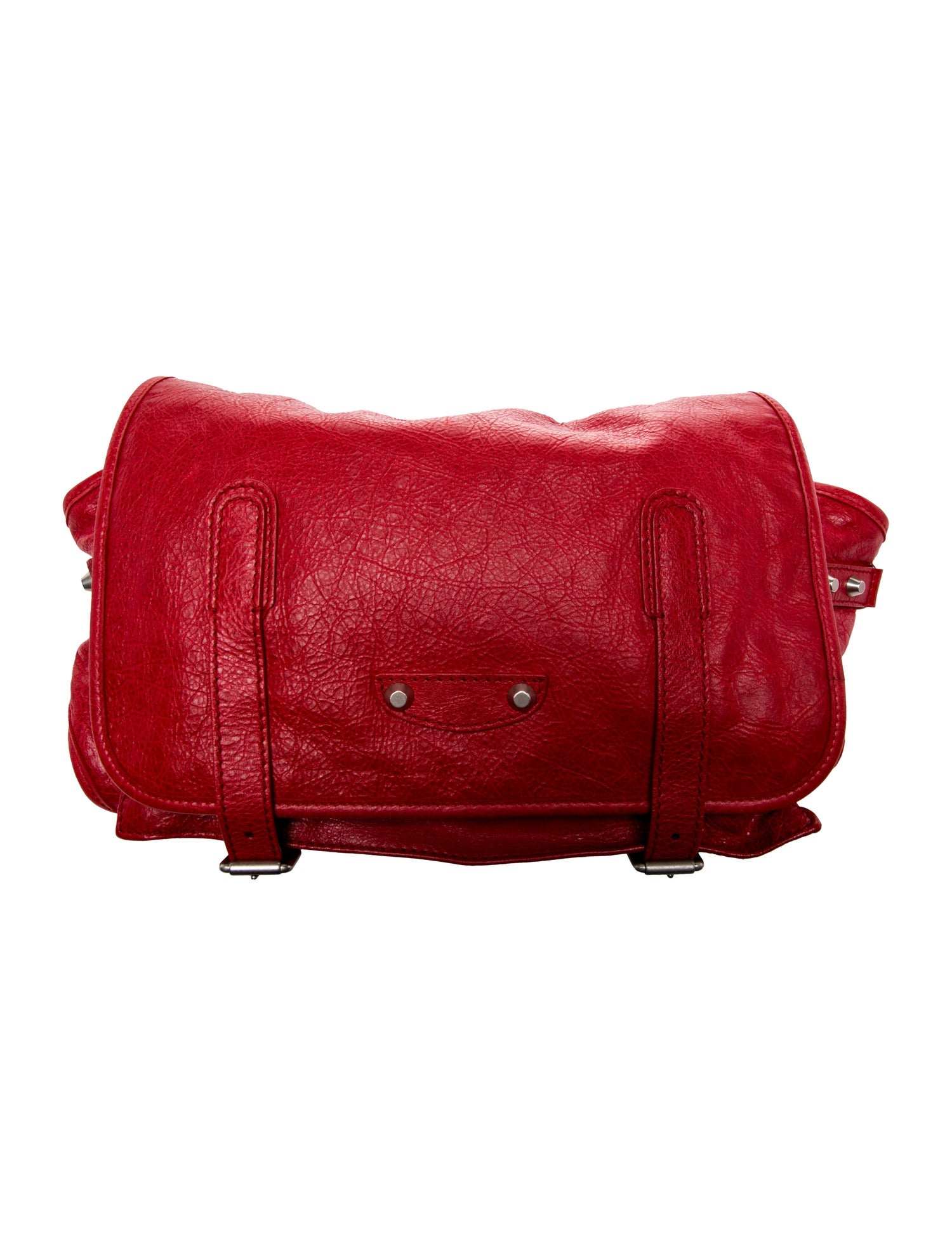 Balenciaga Leather Messenger Bag