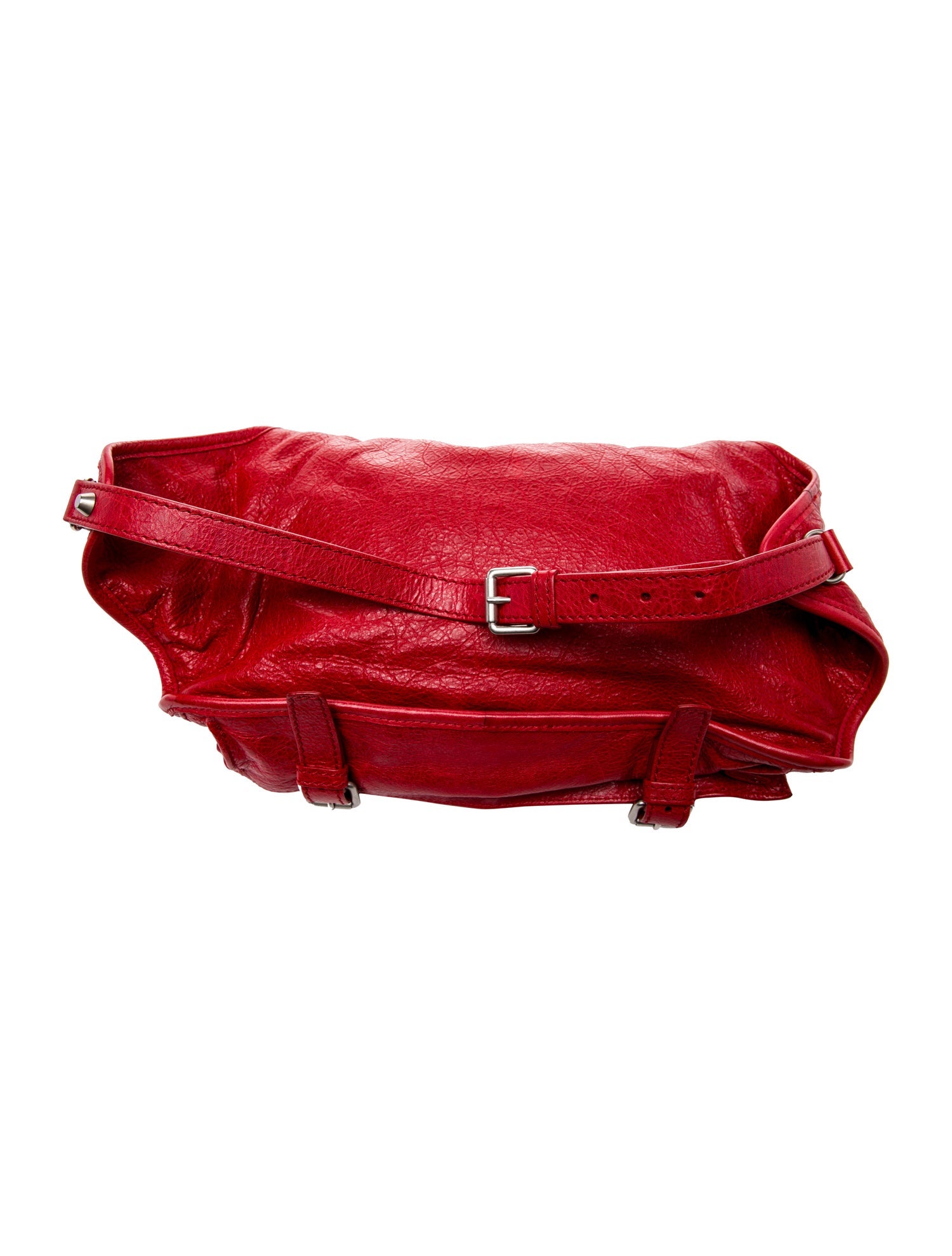 Balenciaga Leather Messenger Bag