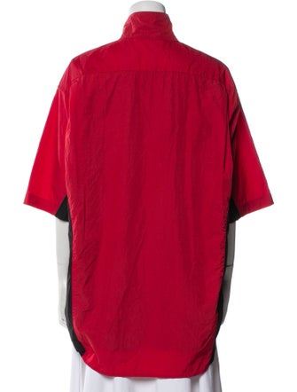 Balenciaga 2020 Colorblock Pattern Windbreaker