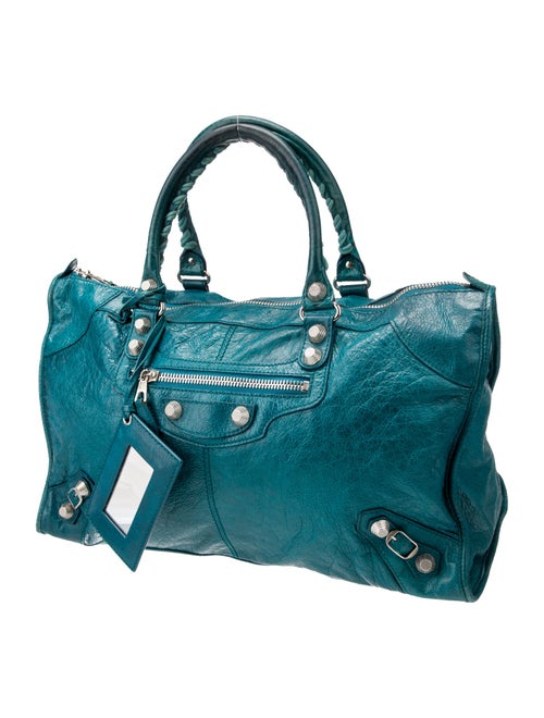 Balenciaga Leather Top Handle Bag