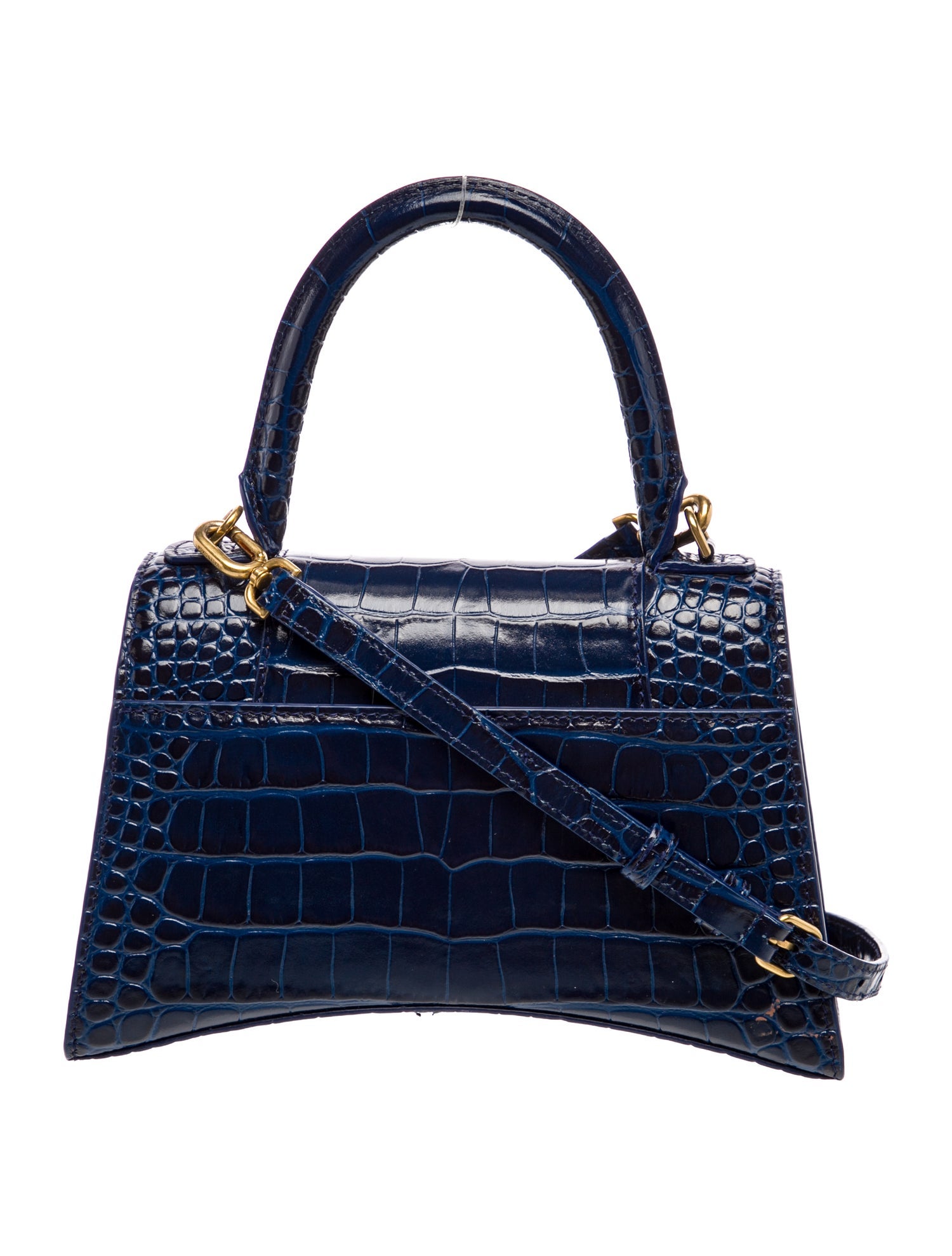 Balenciaga Embossed Leather Hourglass Small 2023