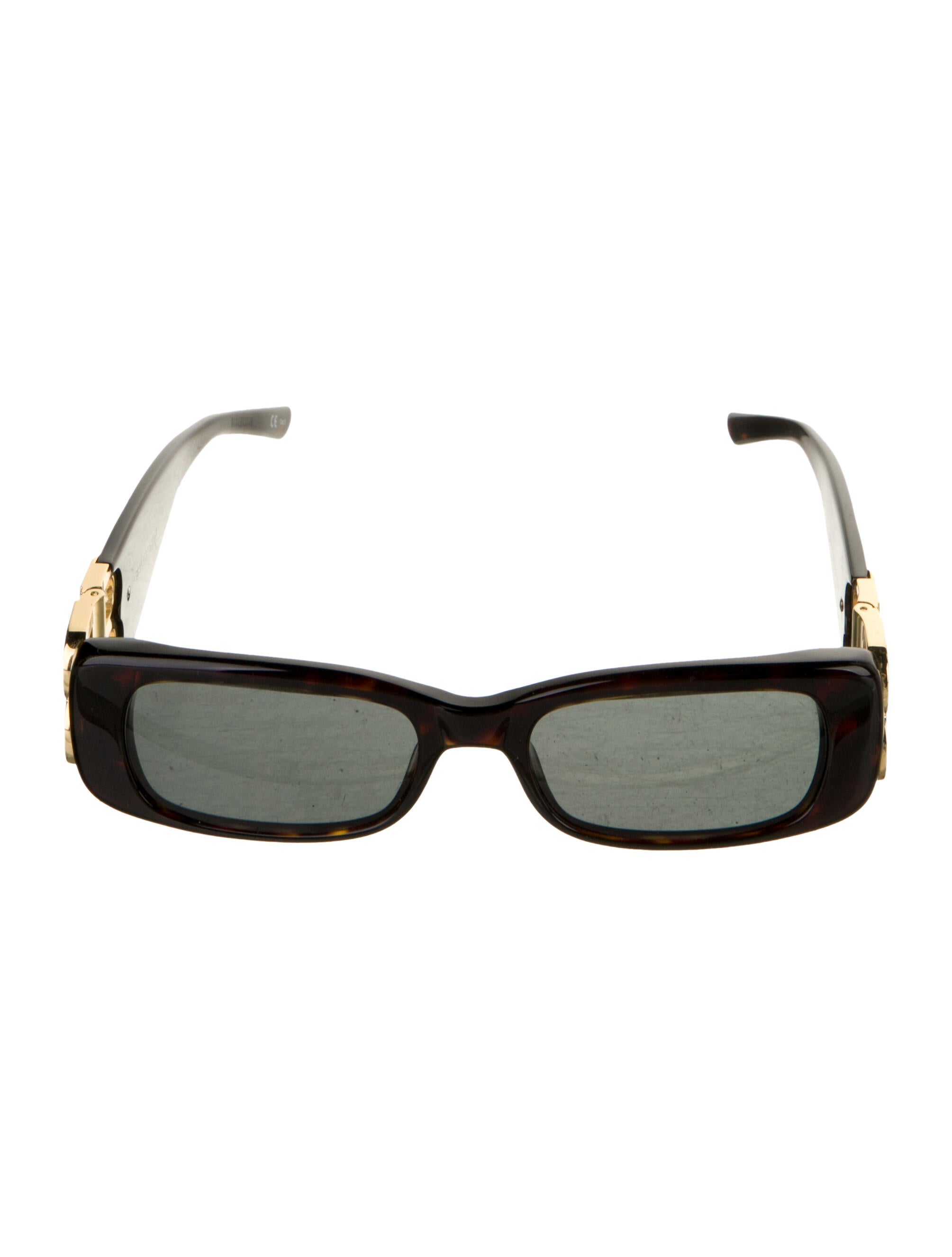 Balenciaga Square Tinted Sunglasses