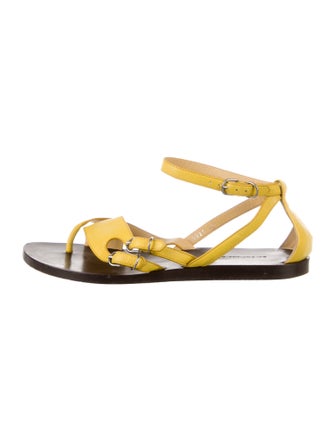 Balenciaga Leather Sandals