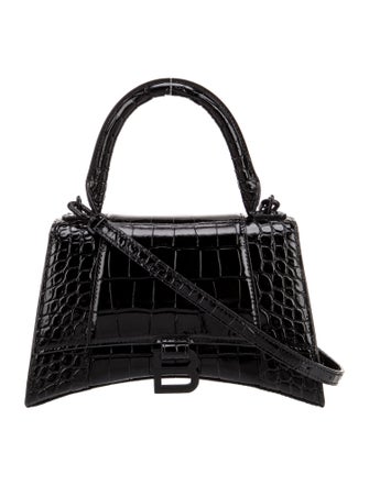 Balenciaga Embossed Leather Hourglass Small