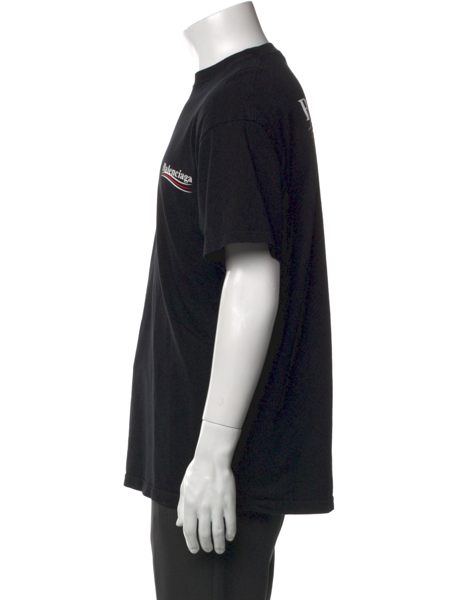 Balenciaga 2018 X Political Campaign Logo T-Shirt