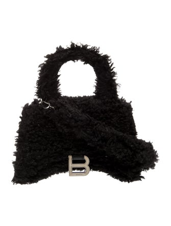 Balenciaga Faux Fur Hourglass Small