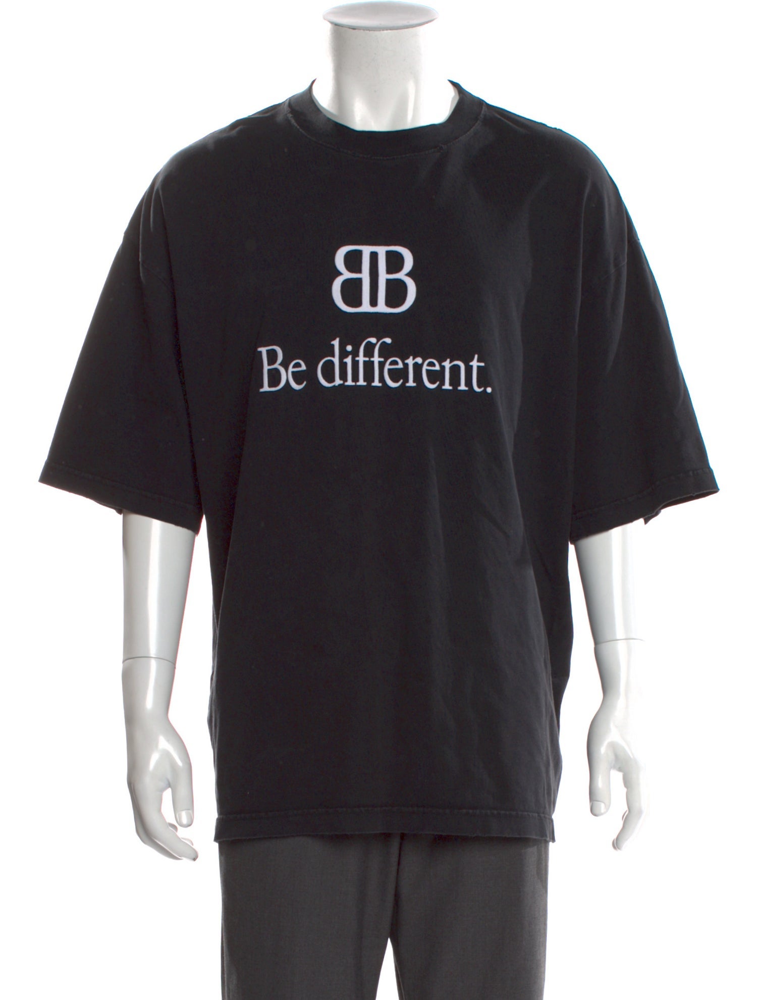 Balenciaga 2022 Signature Logo T-Shirt