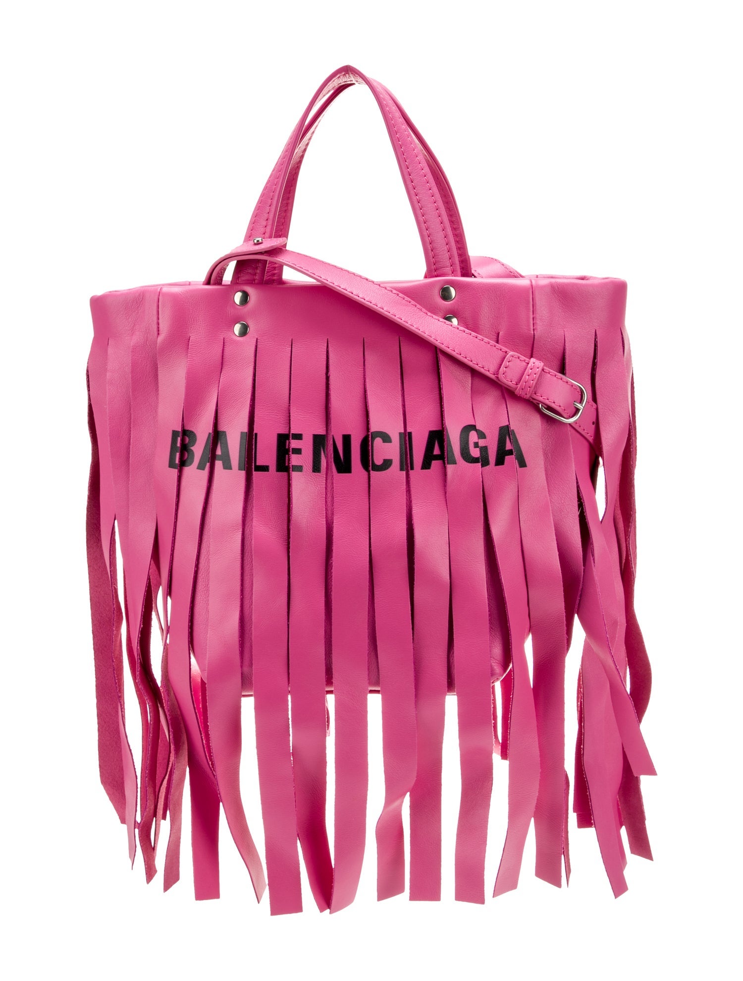 Balenciaga Leather Cabas XS