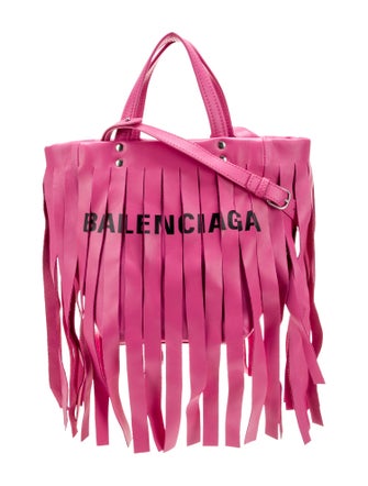 Balenciaga Leather Cabas XS