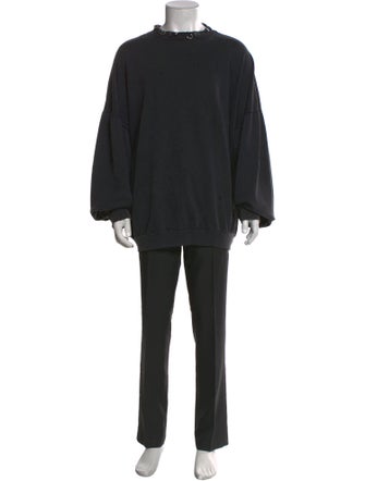 Balenciaga 2023 Pierced Round Sweatshirt