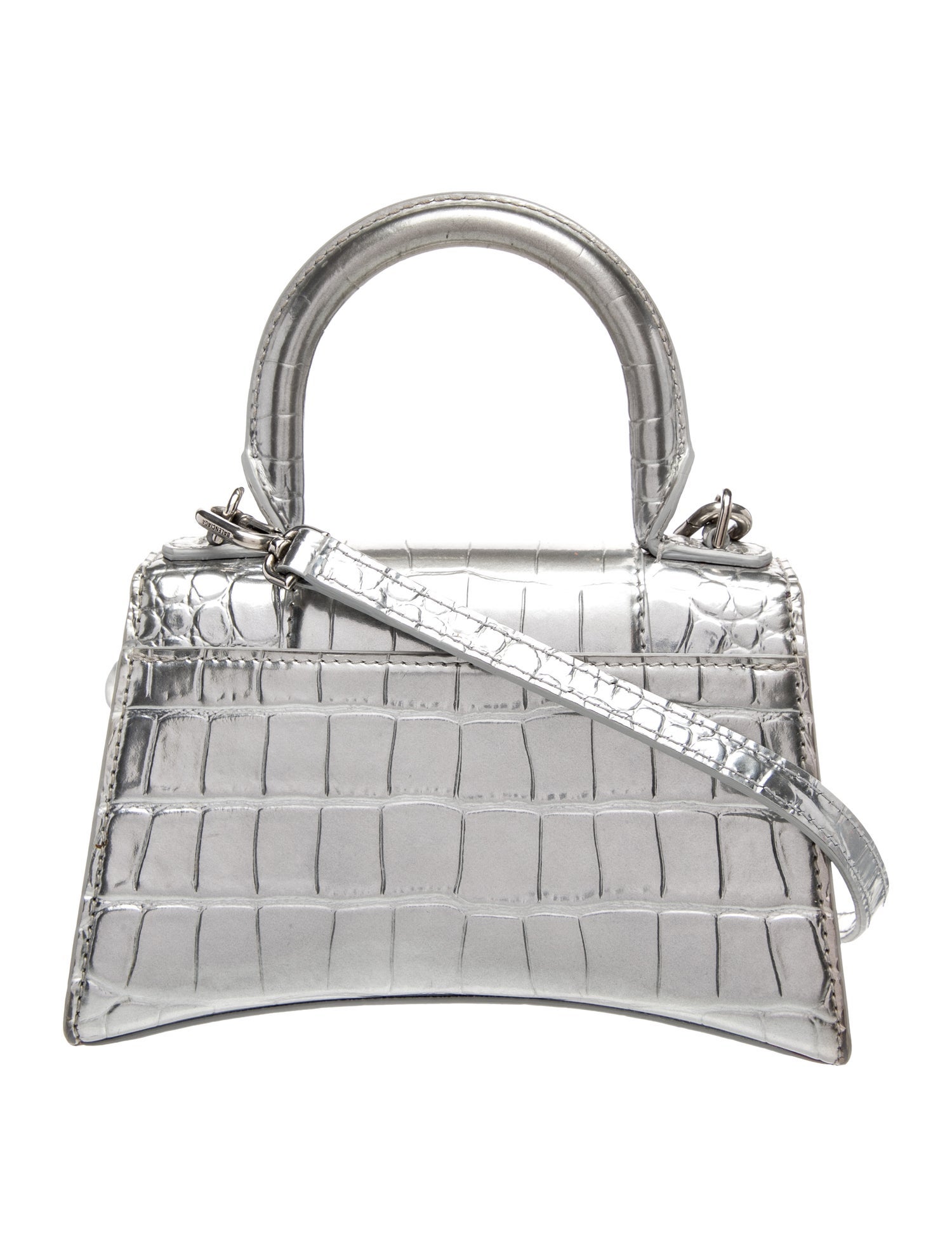 Balenciaga Embossed Leather Hourglass Mini